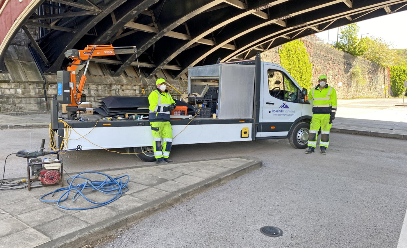 Finalizada la instalación de amortiguadores de velocidad en el Puente Norte