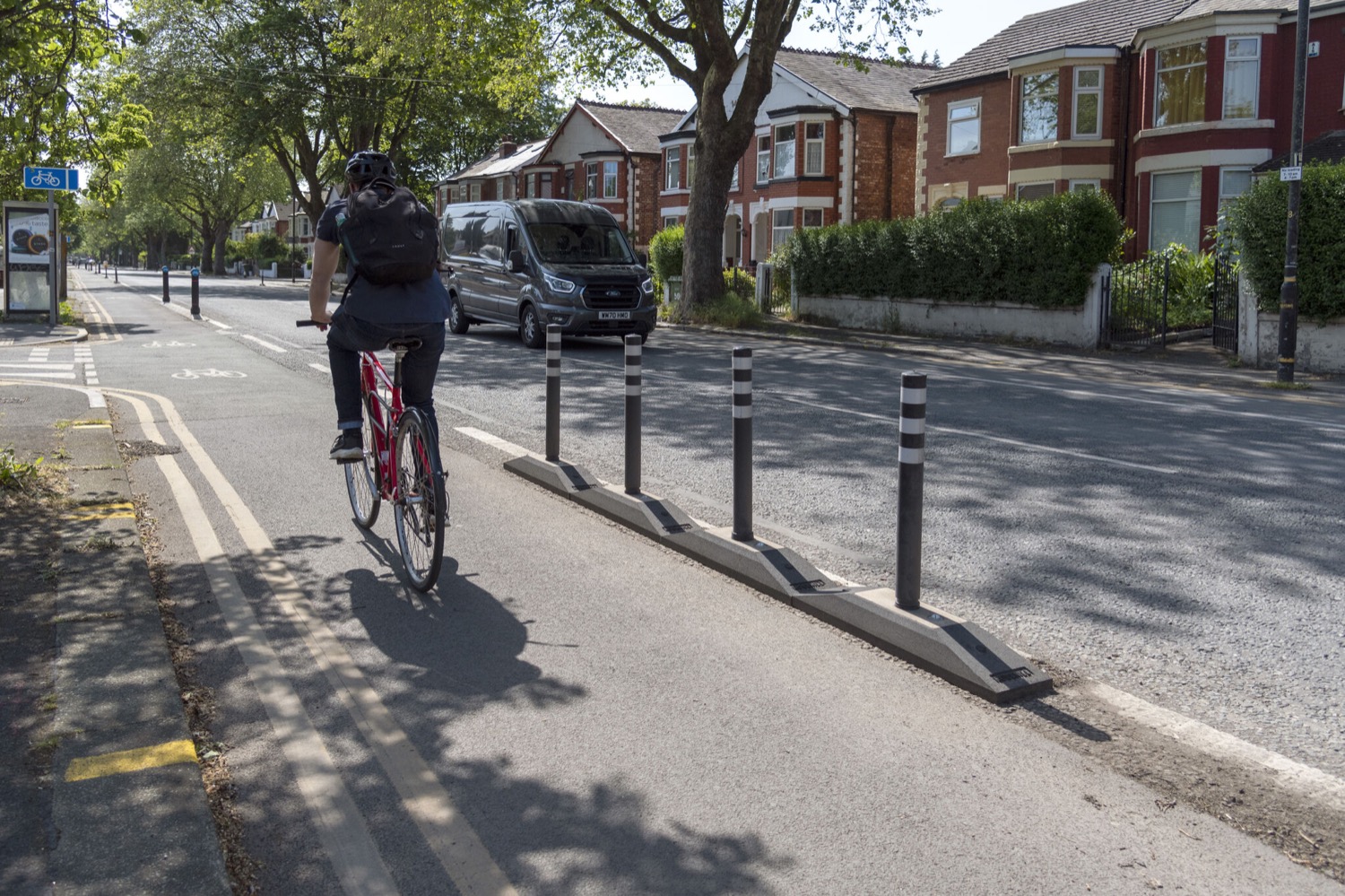 Unidades NCLD Lite instaladas en el cruce de Upper Chorlton Road