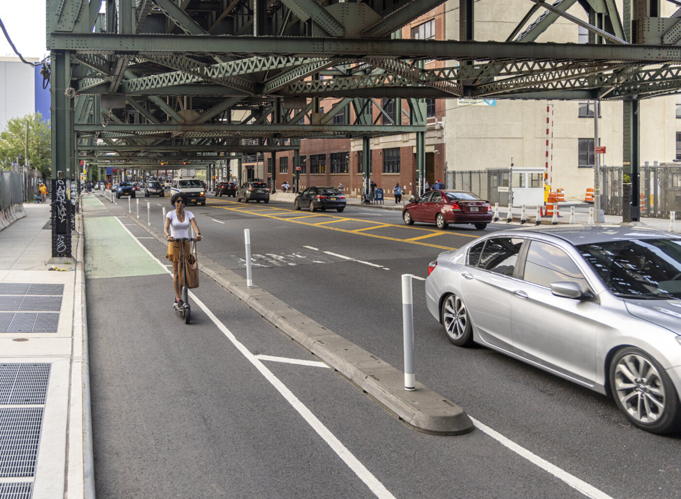 La protection des cyclistes de la ville de New York est achevée